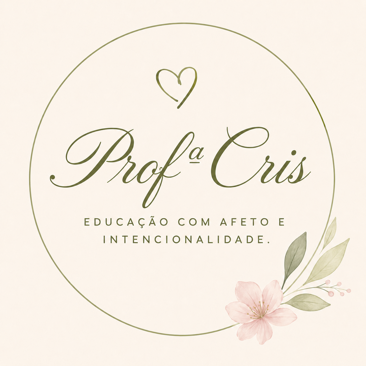 Profª Cris — Educação com afeto e intencionalidade